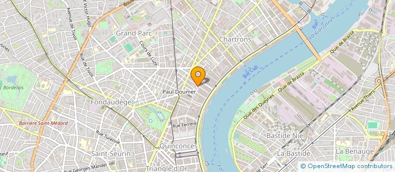 localisation de l'entreprise MONSIEUR BASTIEN BRETENET  BORDEAUX