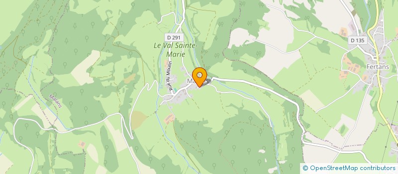 localisation de l'entreprise MONSIEUR BASTIEN BRUILLARD  MALANS