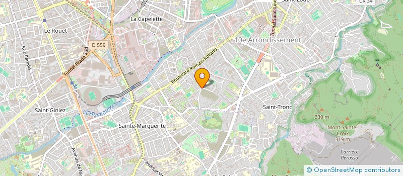 localisation de l'entreprise MONSIEUR BASTIEN BRUN à MARSEILLE