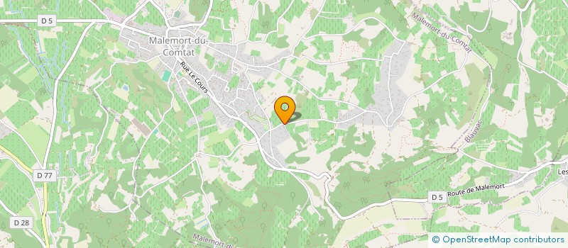 localisation de l'entreprise MONSIEUR BASTIEN BRUSETTI  MALEMORT-DU-COMTAT