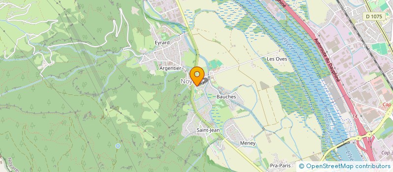 localisation de l'entreprise MONSIEUR BASTIEN BRUYERE à NOYAREY