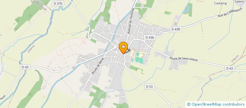 localisation de l'entreprise MONSIEUR BASTIEN BRYKSA à LHERM