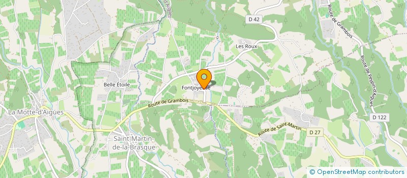 localisation de l'entreprise MONSIEUR BASTIEN BUADES  PEYPIN-D'AIGUES