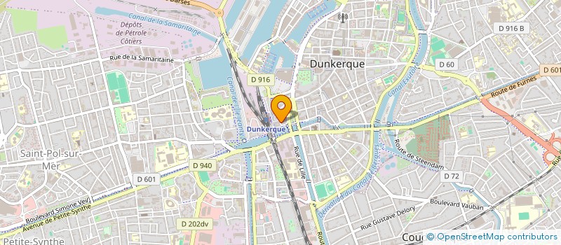 localisation de l'entreprise MONSIEUR BASTIEN BUSTIN à DUNKERQUE