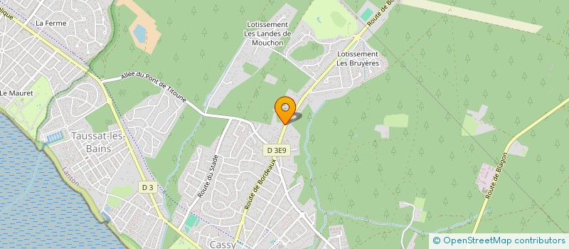 localisation de l'entreprise MONSIEUR BASTIEN CAILLIEZ  LANTON