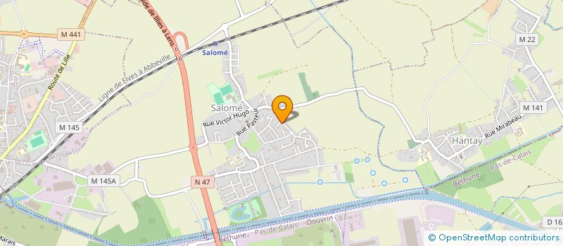 localisation de l'entreprise MONSIEUR BASTIEN CARLY  SALOME