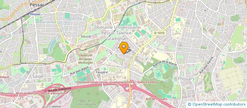 localisation de l'entreprise MONSIEUR BASTIEN CARRAZE à PESSAC