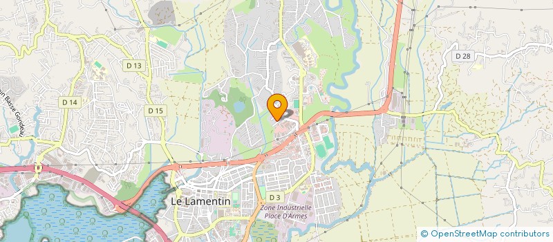 localisation de l'entreprise MONSIEUR BASTIEN CARTESSE  LE LAMENTIN