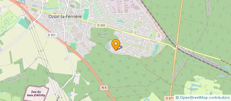 localisation de l'entreprise MONSIEUR BASTIEN CASELLA  OZOIR-LA-FERRIERE