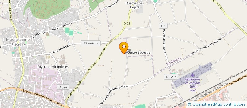 localisation de l'entreprise MONSIEUR BASTIEN CASERTA à ROMANS-SUR-ISERE