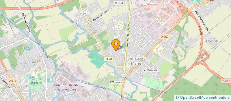 localisation de l'entreprise MONSIEUR BASTIEN CAUMONT  PONT-SAINTE-MARIE