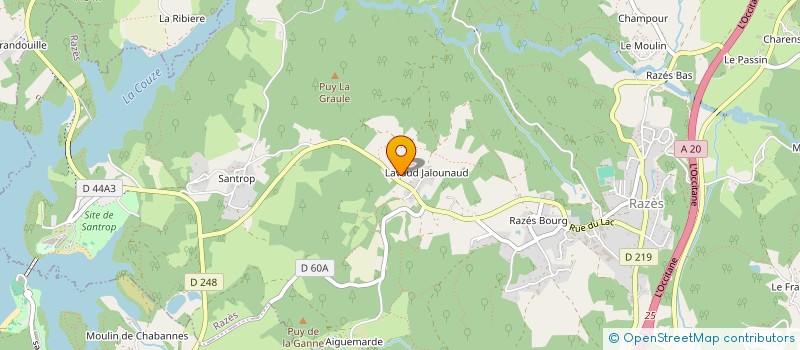 localisation de l'entreprise MONSIEUR BASTIEN CAZIN à RAZES