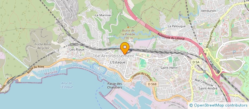localisation de l'entreprise MONSIEUR BASTIEN CEREZO à MARSEILLE