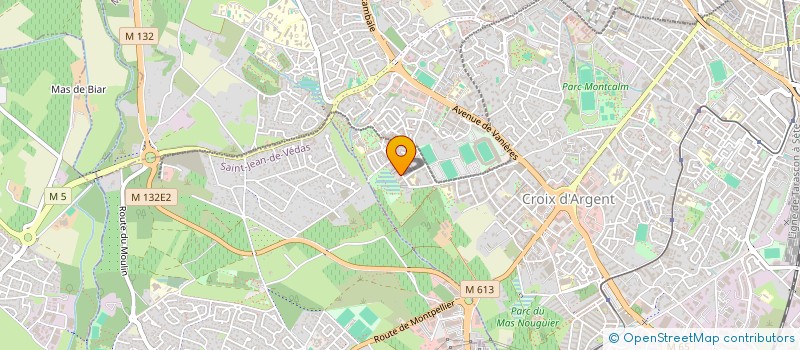 localisation de l'entreprise MONSIEUR BASTIEN CHALUREAU à MONTPELLIER
