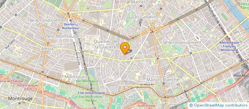 localisation de l'entreprise MONSIEUR BASTIEN CHAMPOUGNY  PARIS