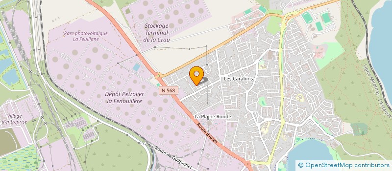 localisation de l'entreprise MONSIEUR BASTIEN CHERON  FOS-SUR-MER