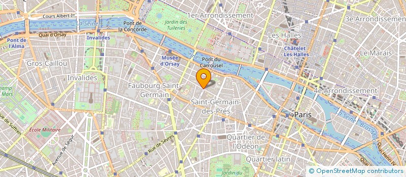 localisation de l'entreprise MONSIEUR BASTIEN CHOURY  PARIS