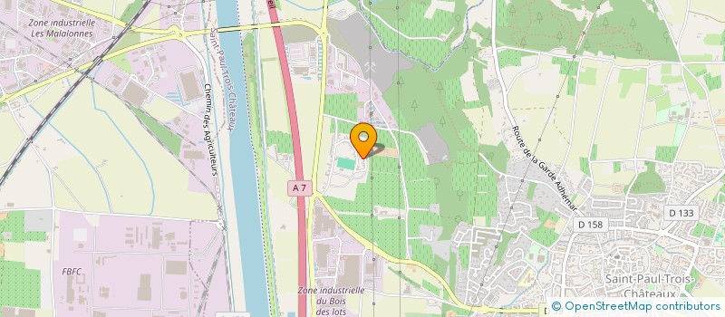 localisation de l'entreprise MONSIEUR BASTIEN COBO  SAINT-PAUL-TROIS-CHATEAUX