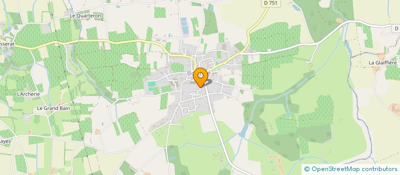 localisation de l'entreprise MONSIEUR BASTIEN COLLIN à MONTREVAULT-SUR-EVRE