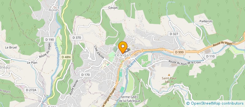 localisation de l'entreprise MONSIEUR BASTIEN COMBETTES  AVEZE