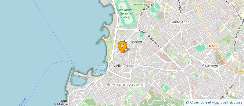 localisation de l'entreprise MONSIEUR BASTIEN CORTELL à MARSEILLE