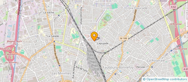 localisation de l'entreprise MONSIEUR BASTIEN COTTES à TOULOUSE