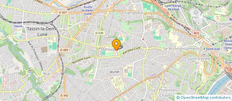 localisation de l'entreprise MONSIEUR BASTIEN COULON  LYON