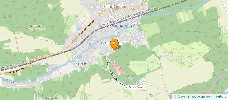 localisation de l'entreprise MONSIEUR BASTIEN COURCIMAULT  SAINT-CHERON