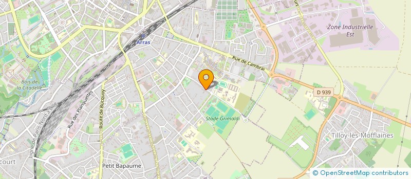localisation de l'entreprise MONSIEUR BASTIEN COURTOIS à ARRAS