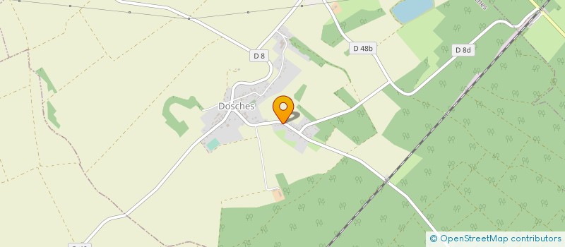 localisation de l'entreprise MONSIEUR BASTIEN COUVREUX  DOSCHES