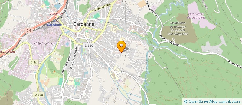 localisation de l'entreprise MONSIEUR BASTIEN CRAMILLET  ROUSSET