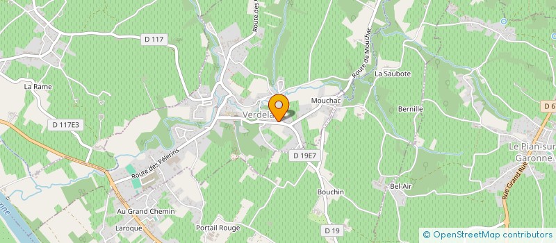 localisation de l'entreprise MONSIEUR BASTIEN CREPIN  VERDELAIS