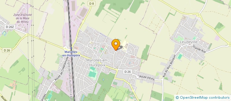 localisation de l'entreprise MONSIEUR BASTIEN DAUBIGNARD à MAROLLES-EN-HUREPOIX