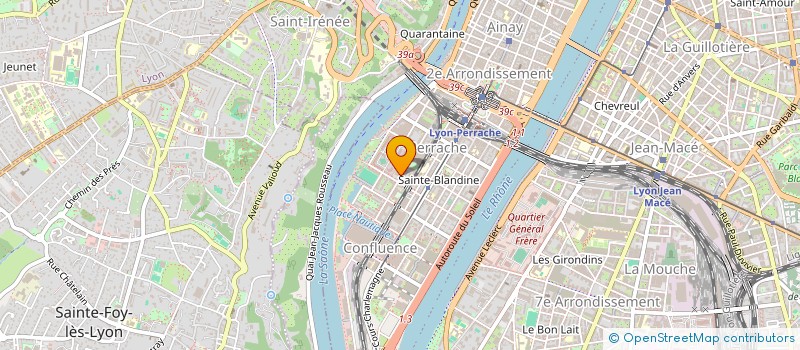 localisation de l'entreprise MONSIEUR BASTIEN DAVID  LYON