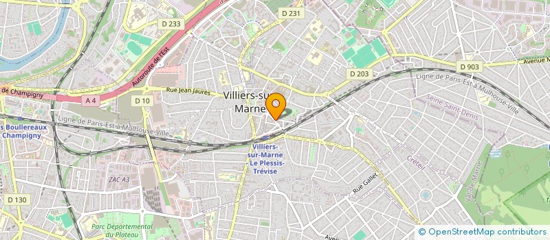 localisation de l'entreprise MONSIEUR BASTIEN DEBERGH  VILLIERS-SUR-MARNE