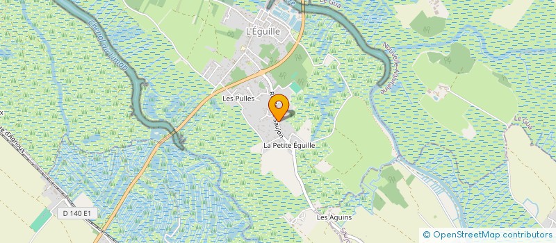 localisation de l'entreprise MONSIEUR BASTIEN DELAGE  L'EGUILLE