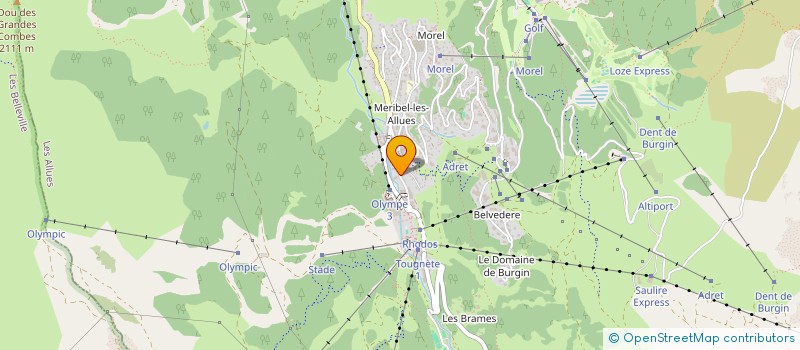 localisation de l'entreprise MONSIEUR BASTIEN DENJEAN  GRAND-AIGUEBLANCHE