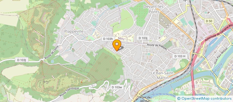 localisation de l'entreprise MONSIEUR BASTIEN DEPREZ  LE BAN-SAINT-MARTIN