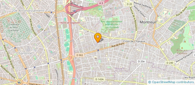 localisation de l'entreprise MONSIEUR BASTIEN DESCHAMPS à MONTREUIL