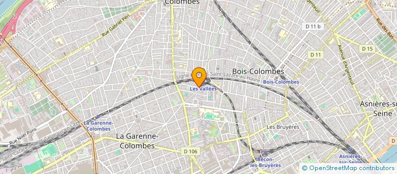 localisation de l'entreprise MONSIEUR BASTIEN DESCHAMPS à LA GARENNE-COLOMBES