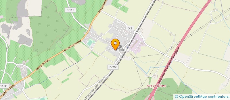 localisation de l'entreprise MONSIEUR BASTIEN DESERTAUX à CORGOLOIN