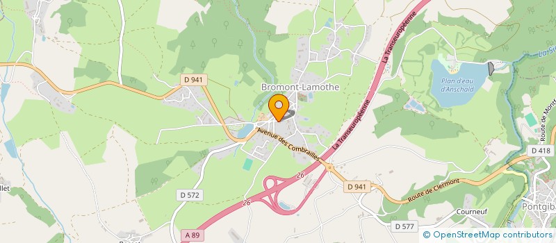 localisation de l'entreprise MONSIEUR BASTIEN DEVAL  BROMONT-LAMOTHE