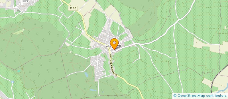 localisation de l'entreprise MONSIEUR BASTIEN DIOT à CRAMANT