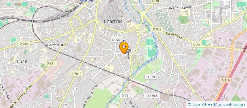 localisation de l'entreprise MONSIEUR BASTIEN DREVOND à CHARTRES