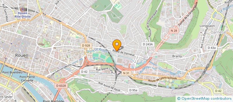 localisation de l'entreprise MONSIEUR BASTIEN DRILLET à ROUEN