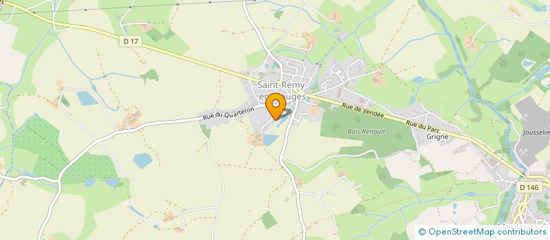 localisation de l'entreprise MONSIEUR BASTIEN DROUET à MONTREVAULT-SUR-EVRE
