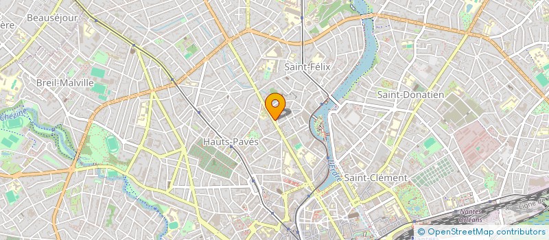 localisation de l'entreprise MONSIEUR BASTIEN DUMAS  NANTES