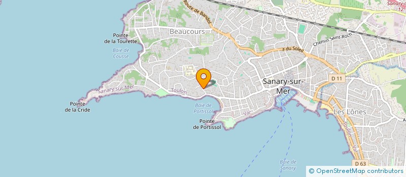 localisation de l'entreprise MONSIEUR BASTIEN DURRLEMAN  SANARY-SUR-MER