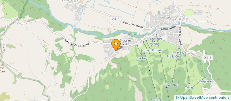 localisation de l'entreprise MONSIEUR BASTIEN DUTRON  ANCELLE