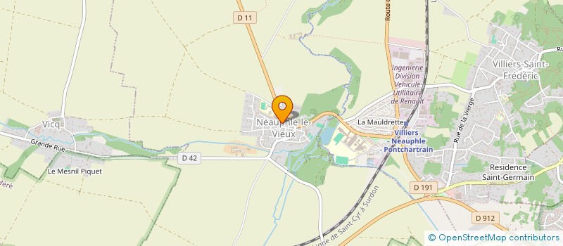 localisation de l'entreprise MONSIEUR BASTIEN EZAN  NEAUPHLE-LE-VIEUX